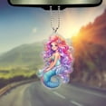 thumbnail image 5 of Up to 50% off! LSLJS Christmas Tree Hanging Ornaments,3 inch Acrylic Flat Colorful Ocean Animals Theme Pendant Xmas Car Rearview Mirror Pendants Keychains Baubles Christmas Decorations Christmas Gifts, 5 of 6