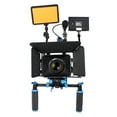 thumbnail image 3 of Camera Stabilizer Cage, Aluminium Alloy Anti Rust Sturdy Durable Camera Cage Nonslip Handle  For Shooting For Camera For Photography, 3 of 8