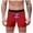 Red, variant on Yuncity Mens Valentines Day Boxer Briefs Underwear 3D Lip Print Breathable Personality Fashion Comfy Underpants Black L