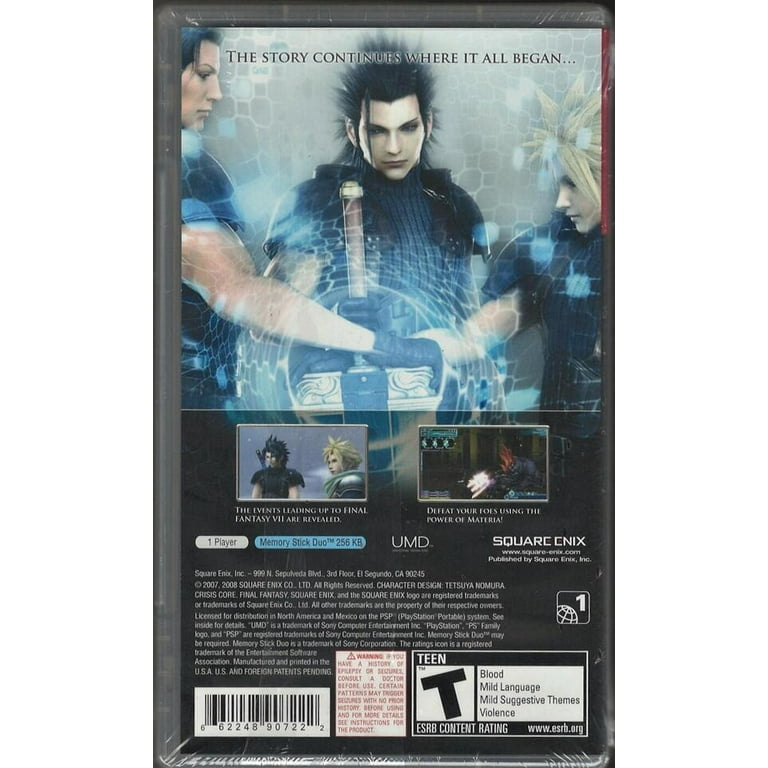 Crisis Core: Final Fantasy VII (Greatest Hits) PSP (Brand Crisis Core: Final Fantasy VII (Greatest Hits) PSP (Brand