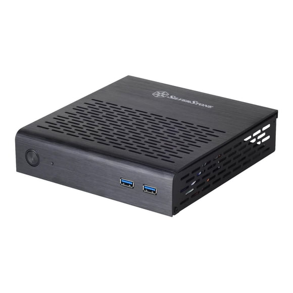 SilverStone PT13 - USFF - mini ITX - power adapter 120 Watt - USB