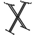 thumbnail image 1 of tipatyard Support de Clavier Double-X, Support de Piano Numérique Portable, Support de Musique de Clavier Réglable pour Pianos Électriques 54-88 Touches, 1 of 7
