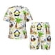thumbnail image 1 of Balery Penguins On The Beach Conjunto de Pijama Infantil de Manga Corta con Estampado – Ropa de Dormir de Algodón Suave-XX-Large, 1 of 6