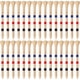 thumbnail image 1 of 30 Uds. Camiseta Golf Bambú Ajustable Suministros Golf Camiseta Marcado 83mm, 1 of 9