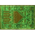 thumbnail image 1 of Ahgly Company Indoor Rectangle Persian Green Traditional Area Rugs, 5' x 8', 1 of 1