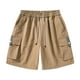 thumbnail image 1 of pstuiky Pantalones cortos para hombre, Pantalones cortos de verano para hombre, informales y cómodos, con bolsillo y cintura elástica y cordón ajustable. Pantalones cortos para correr para hombre, 1 of 3