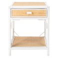 thumbnail image 5 of SAFAVIEH Roya Rustic 1 Drawer 1 Shelf Nightstand, White/Natural, 5 of 14
