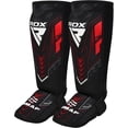 thumbnail image 1 of RDX IMMAF Approved Shin Guards, Competition Level Neoprene Shin Pads for Sparring and Grappling, MMA Kickboxing, Professional Shin Insteps Protection, Men Women, 1 of 5