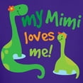 thumbnail image 3 of CafePress - My Mimi Loves Me Dinosaur T Shirt - Dark T-Shirt Kids XS-XL, 3 of 4