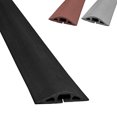 thumbnail image 2 of Electiducto D -2 Cubierta del cable del conducto de goma - Protector de cable de piso negro de 30 pulgadas (2.5 pies), 2 of 2