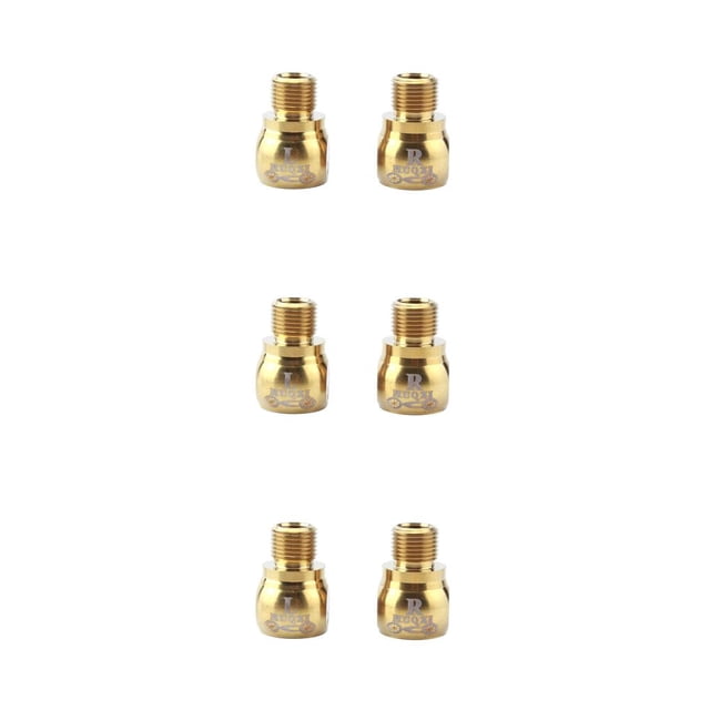 Adaptadores extensores de pedal Fixie Yuarrent 1 par tornillos de extensión dorados Type1 NO1