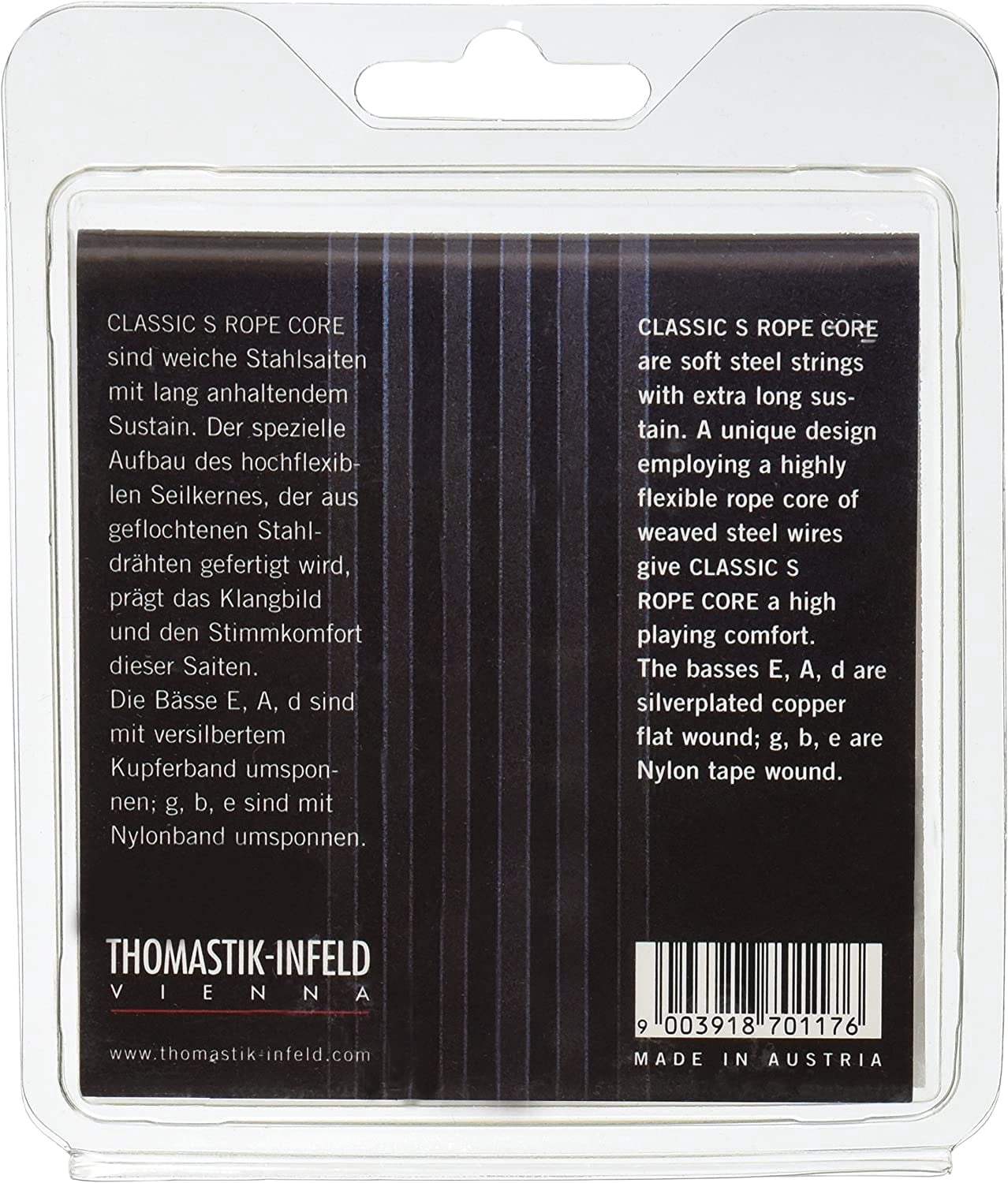 Thomastik KR116 Classic S Series Flatwound Light Guitar Strings
