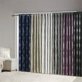 thumbnail image 4 of SunSmart Bentley Polyester Knitted Coated Total Blackout Window Panel in Beige, 4 of 15