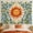 C, variant on HUANGLE Tapestry, Celestial Serene Sun Tapestry For Bedroom, High-Quality Polyester Large Wall Tapestry For Living Space, 60x40Inch