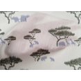 thumbnail image 4 of oneOone Organic Cotton Voile Fabric Tree & Animals Ikat Decor Fabric Printed BTY 42 Inch Wide, 4 of 4