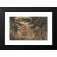 thumbnail image 2 of David Cox 14x11 Black Modern Framed Museum Art Print Titled - A Street in Harborne (circa 1808), 2 of 5