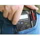 thumbnail image 4 of HP4201 Mini multímetro digital de bolsillo de rango automático Multímetro digital de bolsillo de 4000 cuentas para voltaje CA/CC, resistencia, diodo, zumbador de continuidad con apagado automático, 4 of 5