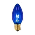 thumbnail image 5 of Pack of 25 Incandescent C9 Blue Christmas Replacement Bulbs, 5 of 6