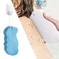 thumbnail image 4 of Esponja de ducha, suave, reutilizable, para quitar la piel muerta, limpiador de piel, depurador, Azul jinwen Esponja de ducha, 4 of 6