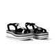 thumbnail image 2 of Sandalia Plataforma media Mujer Flexi Piel 103301 Negro Flexi Piel, 2 of 4