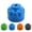 Blue, variant on Bit Holder Rotating Screwdriver Stand, Portable Rotating Hole Storage Organizer, Space Saving Tool Holder for apartments, Dorms, Garages, and Home Workshops, Easy Screwdriver Display