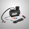 thumbnail image 3 of 12V 100W Portable Electric Air Compressor Tire Inflator with Pressure Gauge Black, 3 of 8