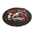 thumbnail image 2 of Bingfone Christmas Tree Skirt Mat Christmas Decoration Interior 30"-Red Mushrooms, 2 of 8