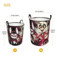 thumbnail image 3 of Hazbin Hotel Large Laundry Hamper Collapsible Laundry Basket With Handles, Tall Storage Basket For Blanket, Toys, Dirty Clothes In Living Room, Bedroom, Bathroom, Nursery, 3 of 7
