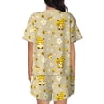 thumbnail image 3 of Xecao Cute Bee Gnomes print Swimsuit for women, Summer-ready, sporty style.Quick-dry fabric. Many sizes & colors., 3 of 9
