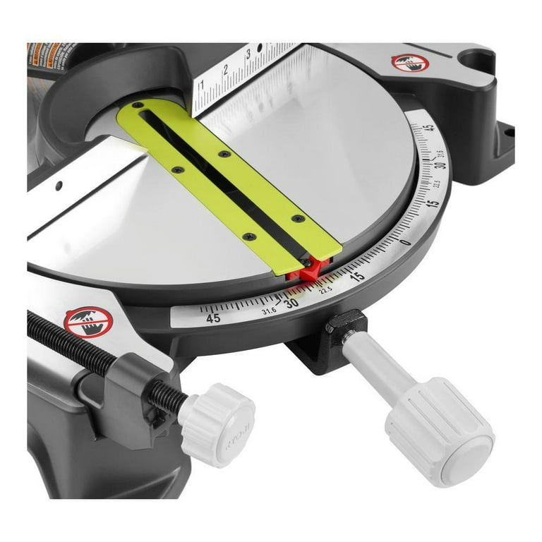 Restored Ryobi Miter Saw 14 Amp Corded 10 in. Compound Stationary