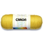 Caron Simply Soft Solids Yarn (4) Medium Gauge 100% Acrylic - - Yellow - Machine Wash & Dry (H970039782)