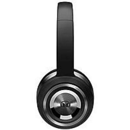 Monster N-Tune 128580-00 On-Ear Headphones with Microphone - Black (Refurbished)