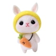 thumbnail image 2 of Lovely Rabbit Wool Felting Tool Supplies  Animal Doll  DIY Handmade Craft Felting Material Bag, 2 of 2