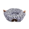 thumbnail image 2 of redondo Tubo Almacenamiento Dormir Suministros para mascotas Juguetes para mascotas con bola Interactivo Divertido Interior Gato Cueva Cama para Yuyangstore Cama tipo túnel para gatos, 2 of 8