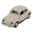 thumbnail image 1 of Beige Simulated Pull Back Vintage Car Model Kid Alloy Diecast Classic Car Toy Decoration Collection, 1 of 4