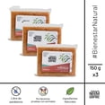 thumbnail image 2 of Pack de 3 Jabones de toronja natural y artesanal Bienestar NEEM ERFRE 150 g c/u, 2 of 4