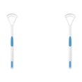 thumbnail image 1 of Herramientas Limpieza Bucal Eliminador Bacterias Lengua Antideslizante Cuidado () Azul 2 Uds., 1 of 9