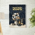 thumbnail image 2 of Happy New Year Poodle Welcome 2025 Balloon Firework Party Vertical Matte Canvas Poster Poodles Dog Lover Gifts Idea Wall Art Home Decor - 01014, 2 of 5