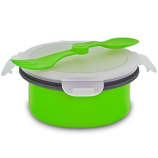 Collapsible Soup & Salad Bowl Green