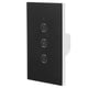 thumbnail image 3 of Interruptor de cortina WiFi 10A, Control remoto, interruptor de cortina táctil, Control por voz, EE. UU. 95-250V/AC, 3 of 10