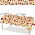 thumbnail image 5 of Danhjin Thanksgiving Tablecloth, Maple Leaf Pattern Holiday Table Cover for Indoor Outdoor Party Wedding Dining Room, Washable Kitchen Table Cloths for Thanksgiving Decorations, 53.93x107.87in, 5 of 9