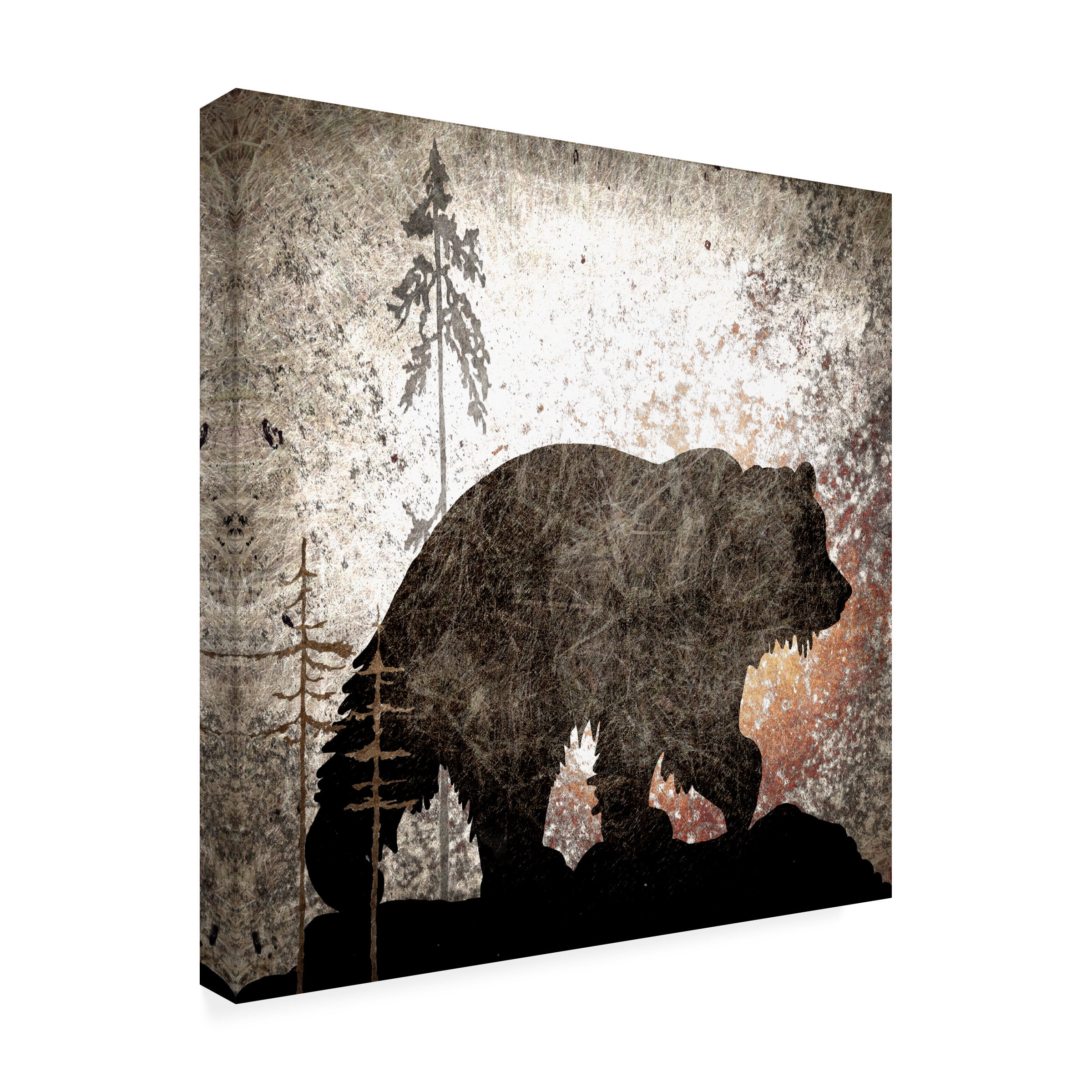 LightBoxJournal 'Calling Bear' Canvas Art