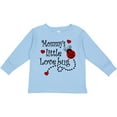 thumbnail image 3 of Inktastic Mommy's Little Love Bug Boys or Girls Long Sleeve Toddler T-Shirt, 3 of 5