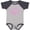 Vintage Heather and Navy, variant on Inktastic I Love My Daddy in Pink Chalk Heart Boys or Girls Baby Bodysuit