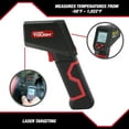 Hyper Tough Infrared Thermometer, Batteries Included, from 58 °f to