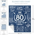 thumbnail image 5 of 50th Birthday Gifts for Men, 50 Years Old Birthday Gifts for Men, 50th Birthday Gifts Blanket 60"x50", 50 Year Old Gifts for Men, Mens 50th Birthday Gift Ideas, Happy 50th Birthday Decorations, 5 of 5