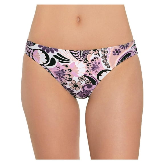 Salt Cove Womens Juniors Floral Print Hipster Swim Bottom Separates