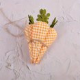 thumbnail image 3 of Pancarta de zanahoria de Pascua, guirnalda de zanahoria y conejo, adorno vegetal de pared de tela para decoración de ventana, chimenea, pared de fiesta, 3 of 5