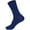 06 Navy, variant on Unisex Men and Women's Rayon from Bamboo Wool Blend Athletic Crew Socks for Home, Travel, Work and Sport - Cherry Red - 2 Pairs - Large