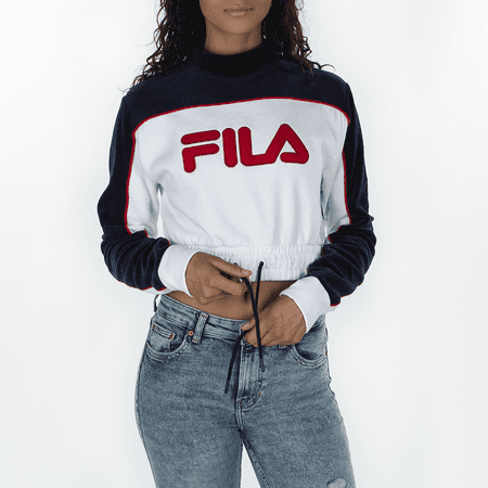 Fila Cop Top Ls Womens Active Shirts & Tees Size S, Color: Blue/White/Red
